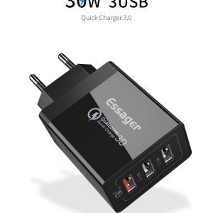 Quick Charge 3.0 - 3 usb 30W